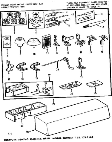 Attachment parts