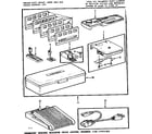 Kenmore 1581792182 foot control and templates diagram