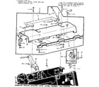 Kenmore 1581792183 bobbin winder and top cover diagram