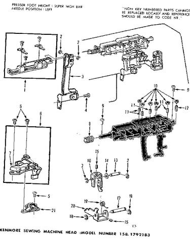 Buttonhole control assembly