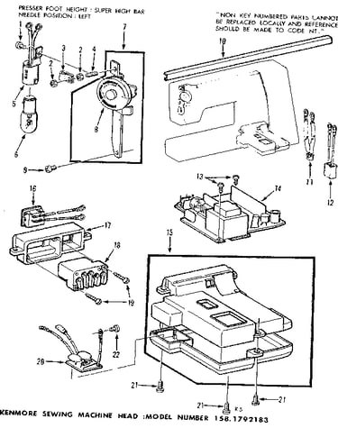 Mian control assembly