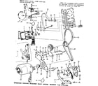 Kenmore 1581792183 motor assembly diagram
