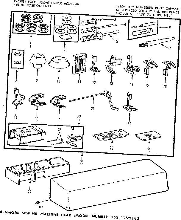 Attachment parts