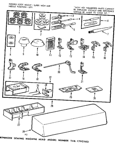Attachment parts