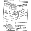 Kenmore 1581792183 foot control and templates diagram