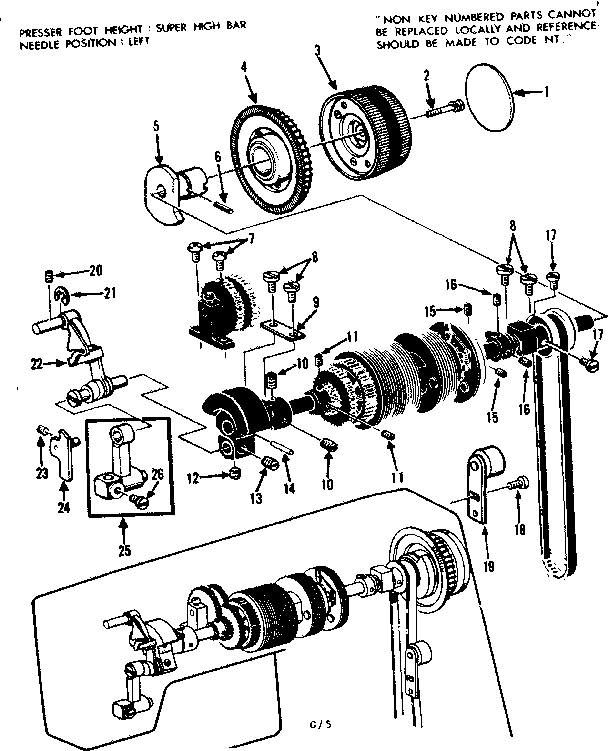 Clutch wheel assembly