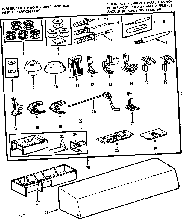 Attachment parts