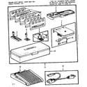 Kenmore 1581792184 foot control and templates diagram