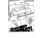 Kenmore 1581792280 bobbin winder and top cover diagram