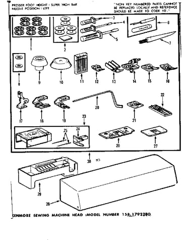 Attachment parts