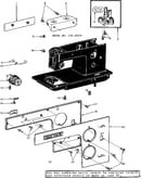 Bobbin winder and face plate