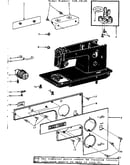 Bobbin winder and face plate