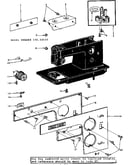 Bobbin winder and face plate