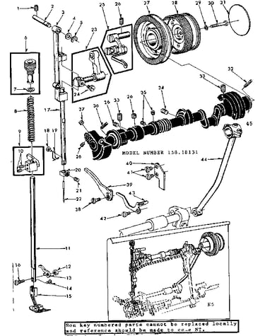 Presser bar assembly