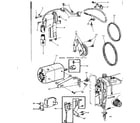 Kenmore 15818131 motor assembly diagram