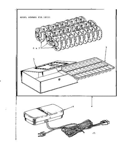 Pattern disc and foot control