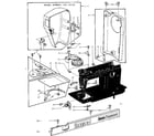 Kenmore 1586850 thread tension and face plates diagram