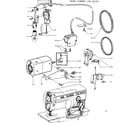 Kenmore 15818140 motor assembly diagram