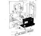 Kenmore 15818141 thread tension and face plates diagram