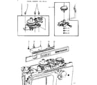 Kenmore 15818141 cam holder bracket assembly diagram