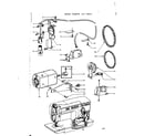 Kenmore 15818141 motor assembly diagram