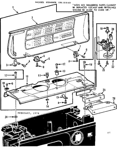 Bobbin winder and top cover