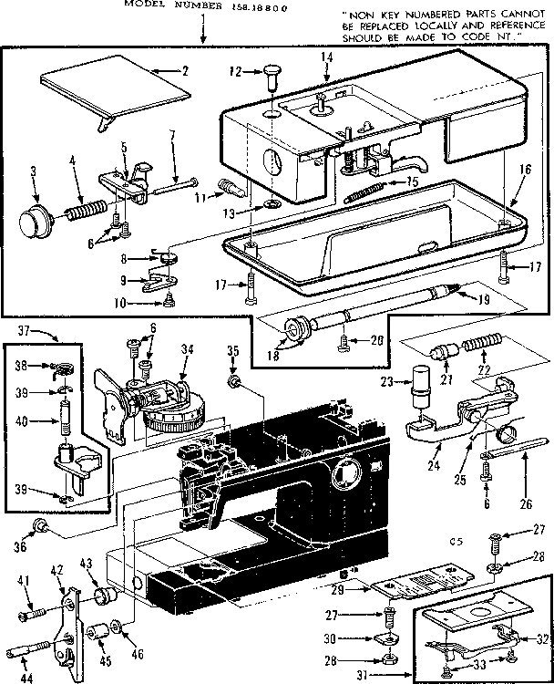 Top thread tension