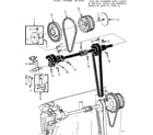 Kenmore 15818800 clutch wheel assembly diagram