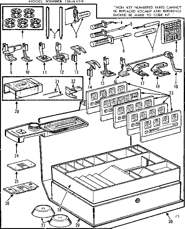 Attachment parts
