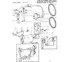 Kenmore 15819131 motor assembly diagram
