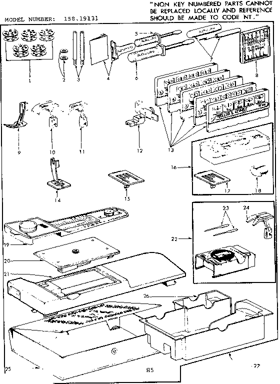 Attachment parts