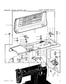 Bobbin winder and top cover