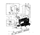 Kenmore 15819140 thread tension and face plates diagram