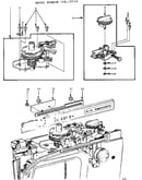Cam holder and special stitch selector