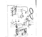 Kenmore 15819140 motor assembly diagram