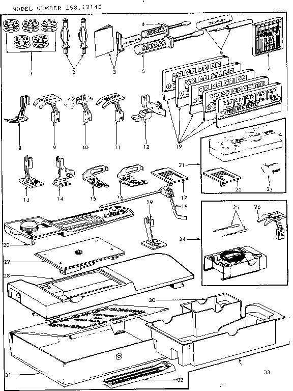 Attachment parts