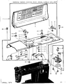 Bobbin winder and top cover