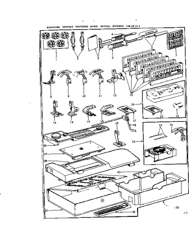Attachment parts