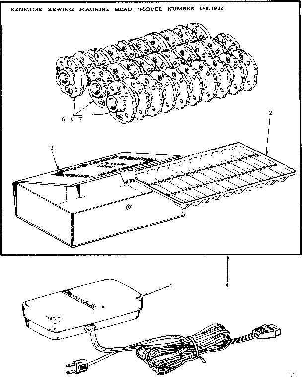 PATTERN DISC AND FOOT CONTROL