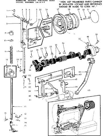 Presser bar assembly