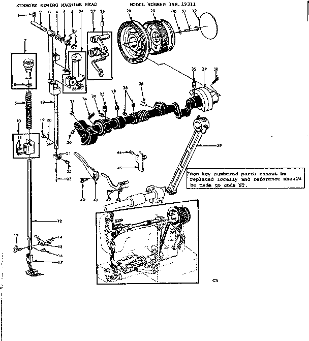 Presser bar assembly