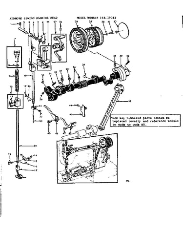 Presser bar assembly
