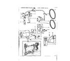 Kenmore 15819410 motor assembly diagram