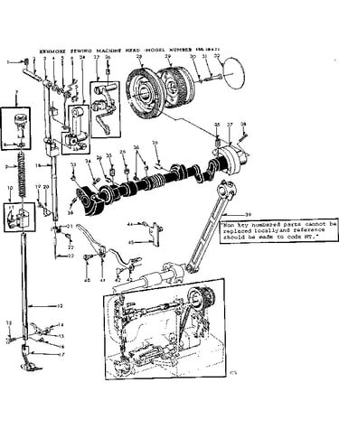 Presser bar assembly