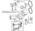 Kenmore 15819411 motor assembly diagram