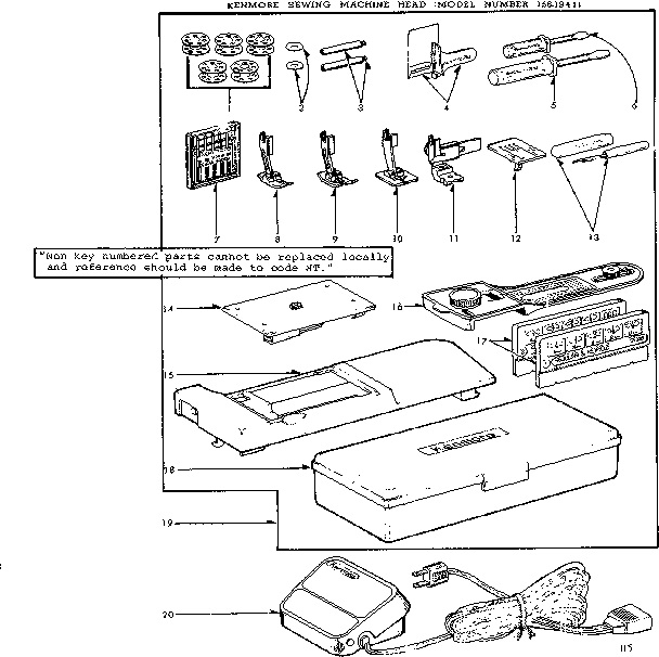 Attachment parts