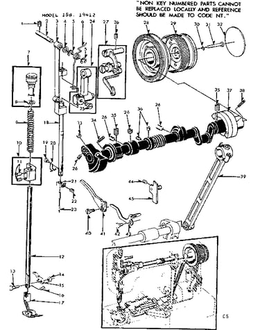 Presser bar assembly