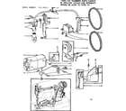 Kenmore 15819412 motor assembly diagram