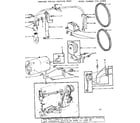 Kenmore 15819460 motor assembly diagram