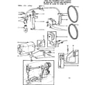 Kenmore 15819461 motor assembly diagram